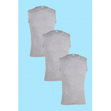 شد 6 حبة فانيلة كات رقبة دايري ستريش قطن 100% صناعة تركية ماركة جيلان كود 027