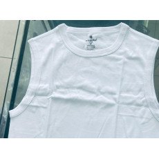 شد 6 حبة فانيلة كات رقبة دايري ستريش قطن 100% صناعة تركية ماركة جيلان كود 027