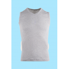 شد 6 حبة فانيلة كات ستريش رقبة V  قطن 100% صناعة تركية ماركة جيلان كود 048