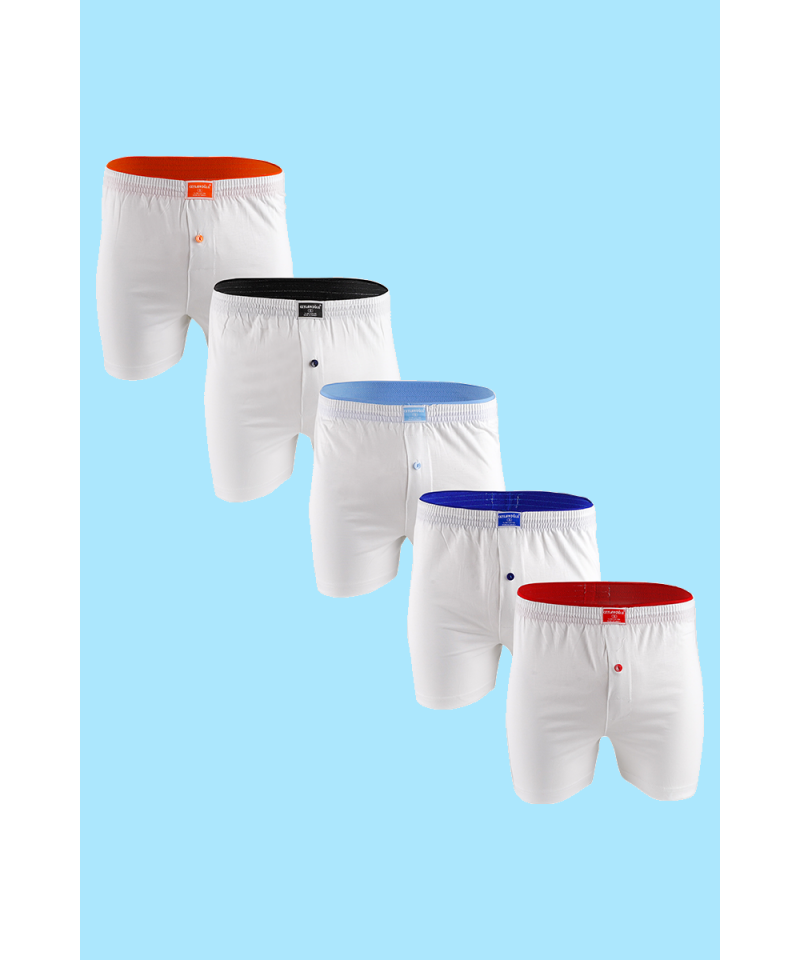 شد خمسة حبة بوكسر قطن ناعم قطن 100% صناعة تركية ماركة جيلان كود 032 شد خمسة حبة بوكسر قطن ناعم قطن 100% صناعة تركية ماركة جيلان كود 032