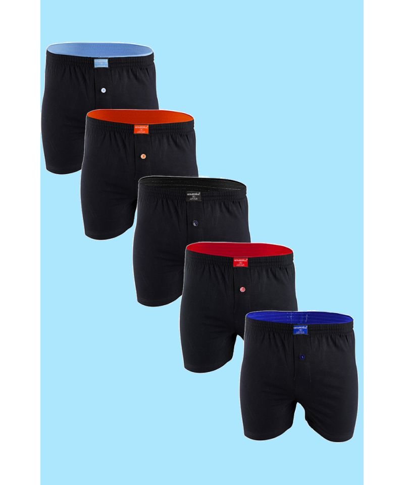 شد خمسة حبة بوكسر قطن ناعم قطن 100% صناعة تركية ماركة جيلان كود 032 شد خمسة حبة بوكسر قطن ناعم قطن 100% صناعة تركية ماركة جيلان كود 032