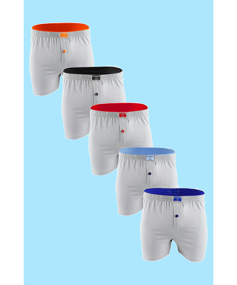 شد خمسة حبة بوكسر قطن ناعم قطن 100% صناعة تركية ماركة جيلان كود 032 شد خمسة حبة بوكسر قطن ناعم قطن 100% صناعة تركية ماركة جيلان كود 032