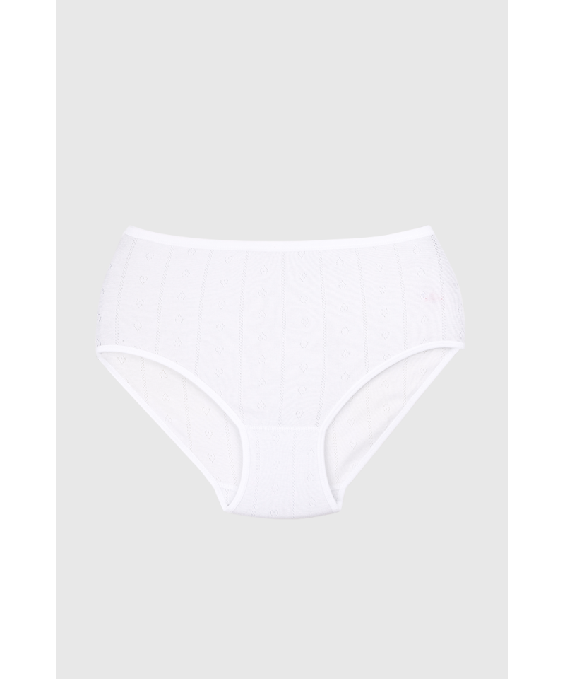 شد 6 حبة كيلوت نسائي ( هاف حفر) قطن تركي مخرم صناعة تركية ماركة جيلان قطن 100% كود 103