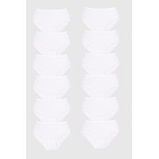 شد 6 حبة كيلوت نسائي ( هاف حفر) قطن تركي مخرم صناعة تركية ماركة جيلان قطن 100% كود 103