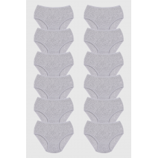 شد 6 حبة كيلوت نسائي ( هاف حفر) قطن تركي مخرم صناعة تركية ماركة جيلان قطن 100% كود 103