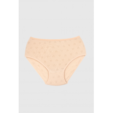 شد 6 حبة كيلوت نسائي ( هاف حفر) قطن تركي مخرم صناعة تركية ماركة جيلان قطن 100% كود 103