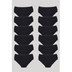 شد 6 حبة كيلوت نسائي ( هاف حفر ) قطن سميك صناعة تركية ماركة جيلان قطن 100% كود 106