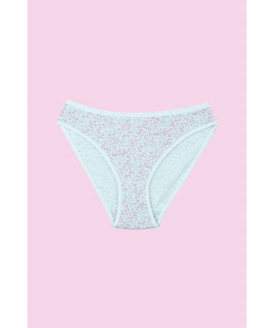 شد 6 حبة كيلوت نسائي مزهر قطن 100% صناعة تركية ماركة جيلان كود 143