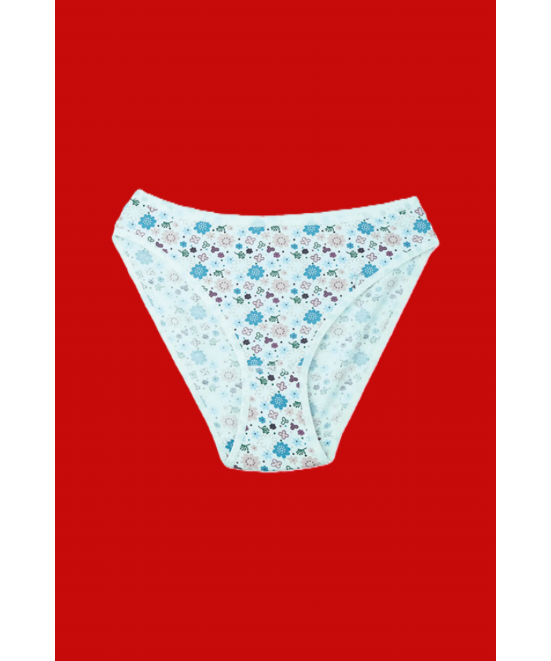 شد 6 حبة كيلوت نسائي مزهر قطن 100% صناعة تركية ماركة جيلان كود 143 شد 6 حبة كيلوت نسائي مزهر قطن 100% صناعة تركية ماركة جيلان كود 143