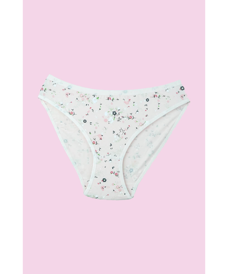 شد 6 حبة كيلوت نسائي مزهر قطن 100% صناعة تركية ماركة جيلان كود 143 شد 6 حبة كيلوت نسائي مزهر قطن 100% صناعة تركية ماركة جيلان كود 143