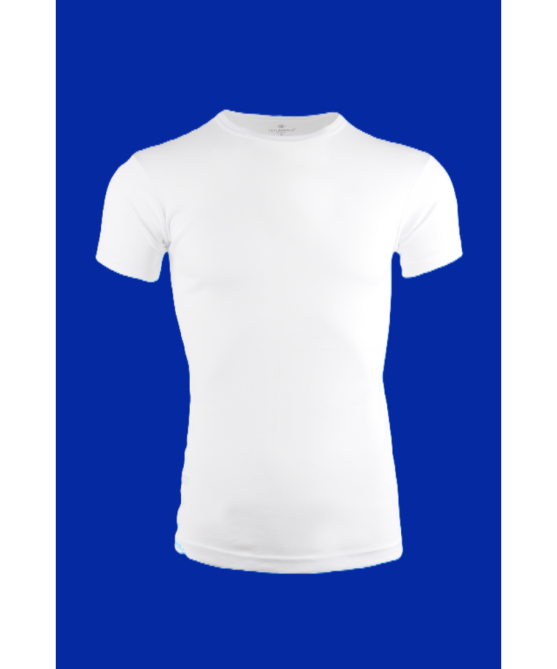 شد 6 حبة فانيلة نسائية نص كم ستريش قطن 100% رقبة دايري كود 1042