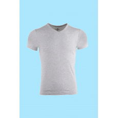 شد 6 حبة فانيلة نص كم ستريش رقبة V  ستريش صناعة تركية ماركة جيلان قطن 100% كود 1047