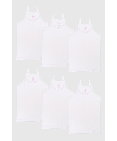 شد 6 حبة فانيلة بناتي قطن 100% صناعة تركية ماركة جيلان كود 313 شد 6 حبة فانيلة بناتي قطن 100% صناعة تركية ماركة جيلان كود 313