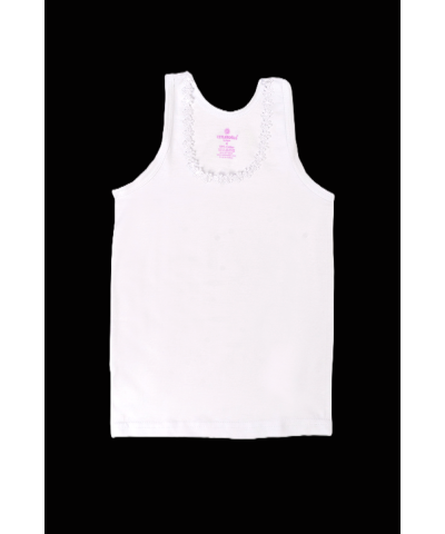 شد 6 حبة فانيلة بناتي قطن 100% صناعة تركية ماركة جيلان كود 314