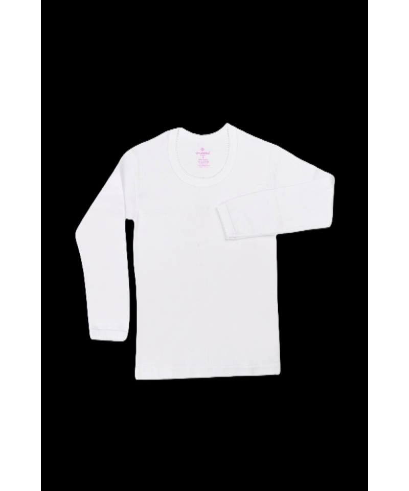 شد 6 حبة فانيلة بناتي قطن 100% صناعة تركية ماركة جيلان كود 332