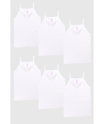 شد 6 حبة فانيلة بناتي قطن 100% صناعة تركية ماركة جيلان كود 334 شد 6 حبة فانيلة بناتي قطن 100% صناعة تركية ماركة جيلان كود 334