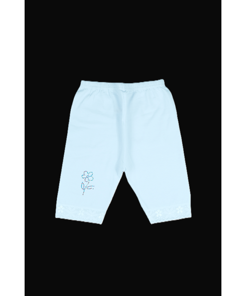 شد 6 حبة بنتكور قصير بناتي قطن 100% مع دانتيل صناعة تركية ماركة جيلان كود 338