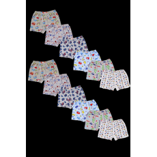 شد 6 حبة شورت ولادي ملون صناعة تركية قطن 100% ماركة تولين كود 345