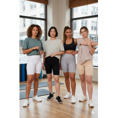 شد 6 حبة شورت نسائي طويل قطن 95% صناعة تركية ماركة جيلان كود 282