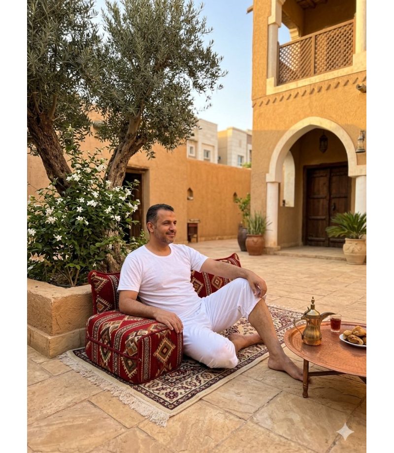 شد 6 حبة سروال مقوصر - نص الساق - واسع قطن 100% صناعة تركية ماركة جيلان كود 021