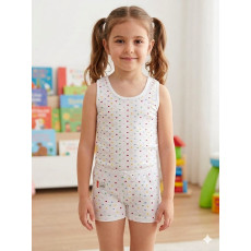 شد 6 حبة فانيلة بناتي قطن 100% مصناعة تركية ماركة جيلان كود 348