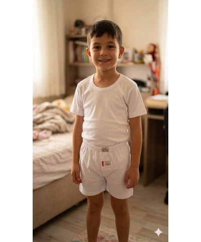 شد 6 حبة هاف ولادي قطن 100% صناعة تركية ماركة جيلان كود 342