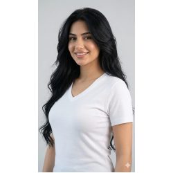 شد 6 حبة فانيلة نص كم ستريش رقبة V ستريش صناعة تركية ماركة جيلان قطن 100% كود 1047