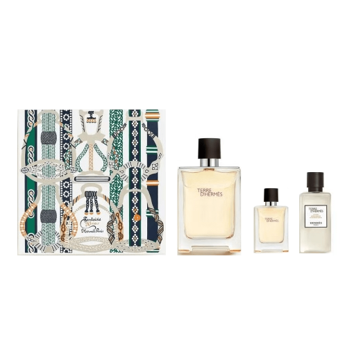 Hermes Terre D'hermes Gift Set For Men - Eau De Toilette – 3 Pieces |