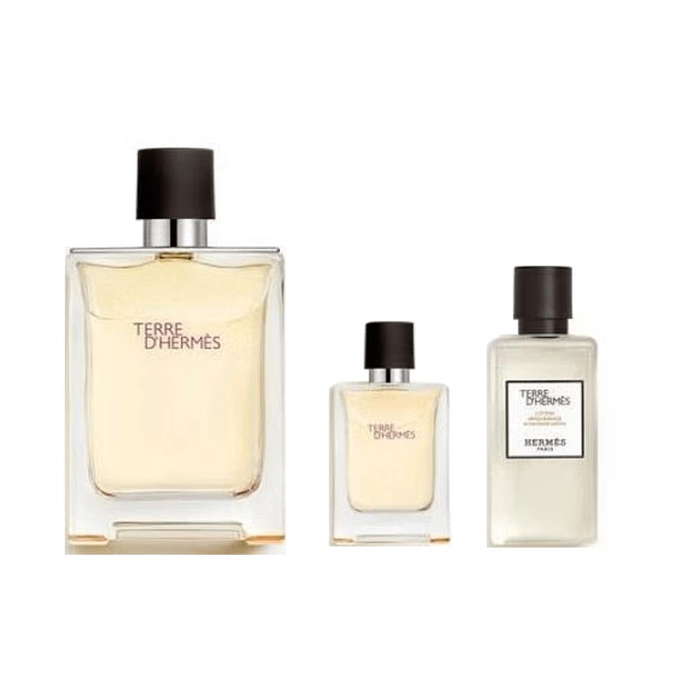 Hermes Terre D'hermes Gift Set For Men - Eau De Toilette – 3 Pieces |