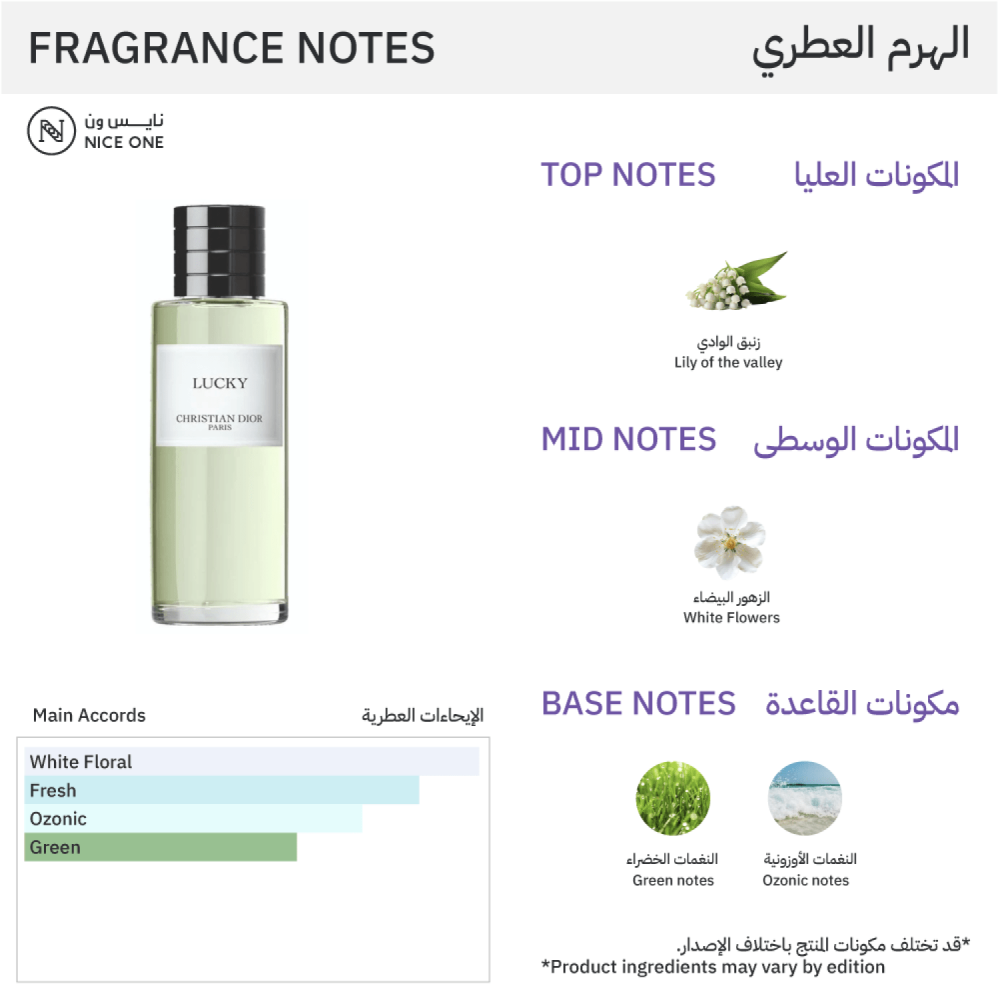 عطر لاكي من ديور - او دو برفيوم |  250 ml