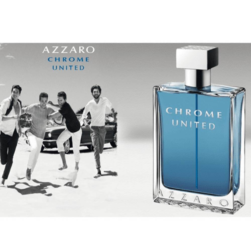 عطر كروم يونايتد من ازارو للرجال - او دي تواليت |  100ml