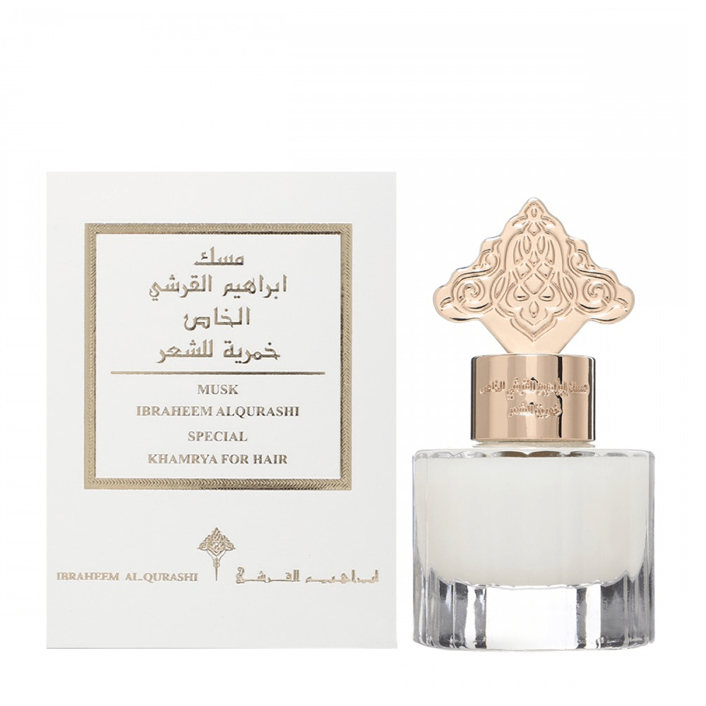 خمرية الشعر بالمسك الخاص من إبراهيم القرشي - 15مل | خمرية الشعر بالمسك الخاص من إبراهيم القرشي - 15مل |