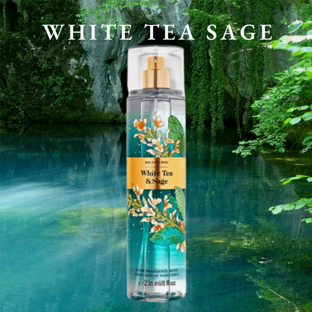 معطر الجسم وايت تي اند سيج من باث اند بودي وركس للنساء - 236مل | معطر الجسم وايت تي اند سيج من باث اند بودي وركس للنساء - 236مل |