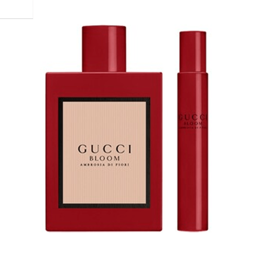 مجموعة عطر بلوم امبروسيا دي فيوري من قوتشي للنساء - او دي بارفيوم انتنس - 2 قطعة |