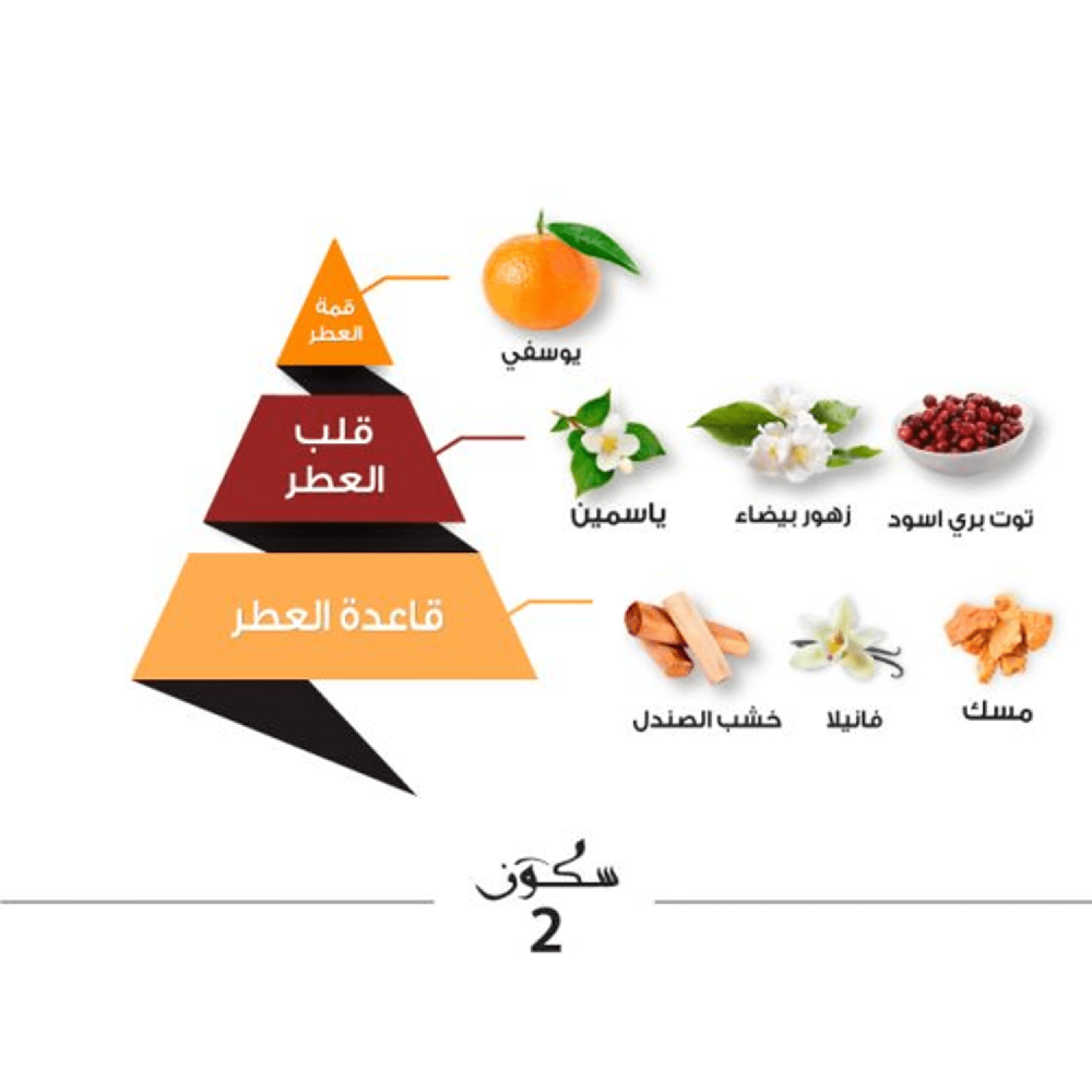 الماجد للعود عطر الشعر سكون 2 - 30مل |