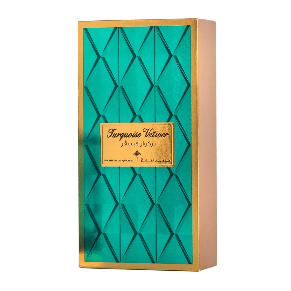 عطر تركواز ڤيتيڤر من إبراهيم القرشي - او دو برفيوم | 75 ml عطر تركواز ڤيتيڤر من إبراهيم القرشي - او دو برفيوم | 75 ml