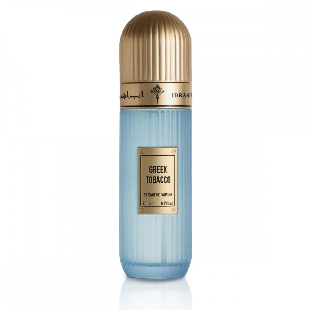 IBRAHEEM AL.QURASHI Greek Tobacco - Extrait De Parfum | 200 ml IBRAHEEM AL.QURASHI Greek Tobacco - Extrait De Parfum | 200 ml