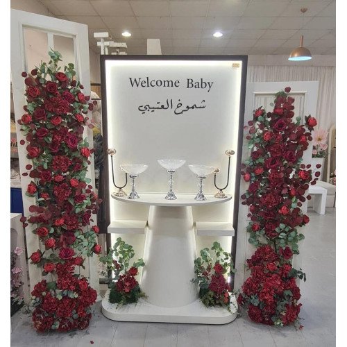 استقبال مواليد قطعه مع خلفيه شباك 2