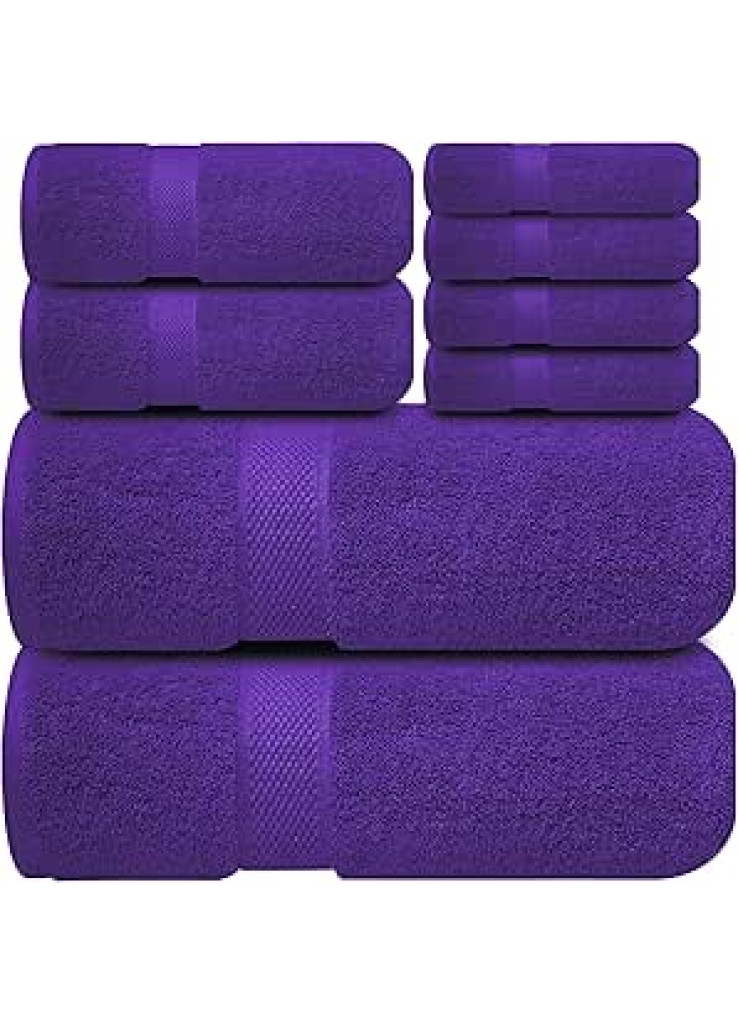 طقم مناشف حمام قطن