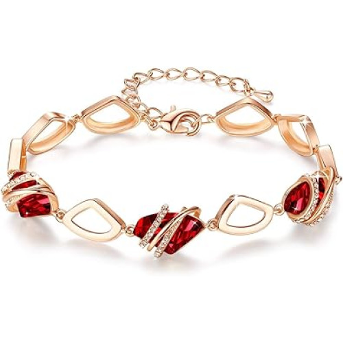 سوار بدلاية كريستال حجر الأمنيات، أساور حجر الميلاد مع أحجار علاجية، مجوهرات لا تسبب الحساسية للنساء مع صندوق هدايا، مطلية بالفضة أو روز جولد للنساء من ليفايل سوار بدلاية كريستال حجر الأمنيات، أساور حجر الميلاد مع أحجار علاجية، مجوهرات لا تسبب الحساسية للنساء مع صندوق هدايا، مطلية بالفضة أو روز جولد للنساء من ليفايل