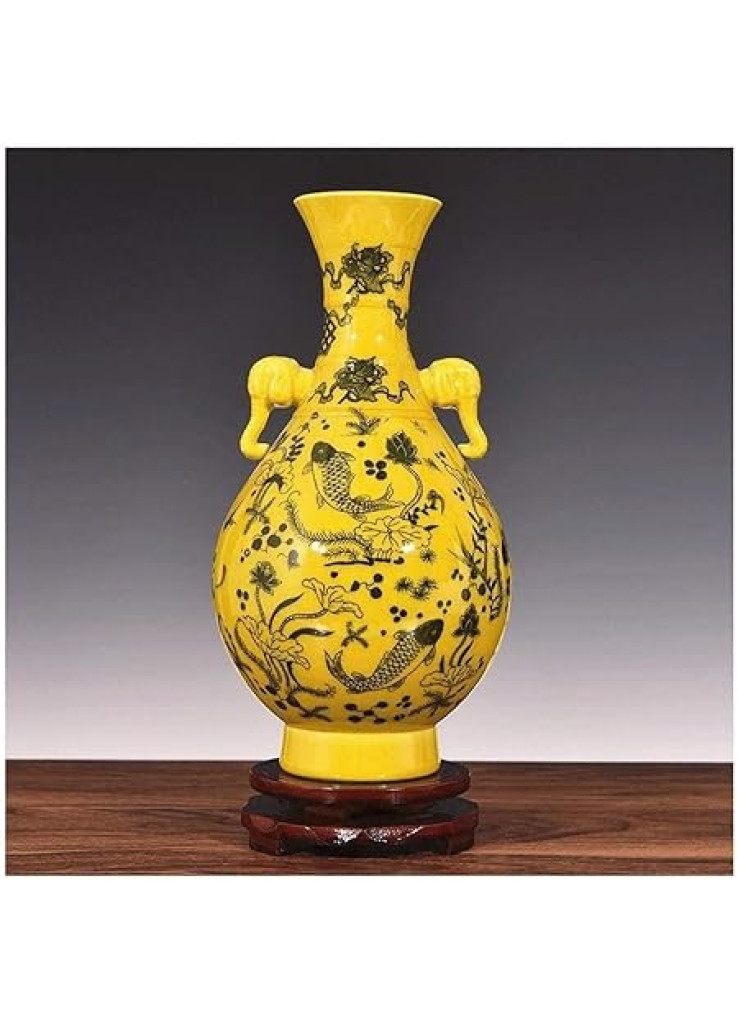 مزهريات بورسلين من السيراميك للمنزل والمكتب وطاولة القهوة وسطح الطاولة بتصميم عتيق من البورسلين لغرفة المعيشة والمكتب، مزهرية زخرفية، ايه