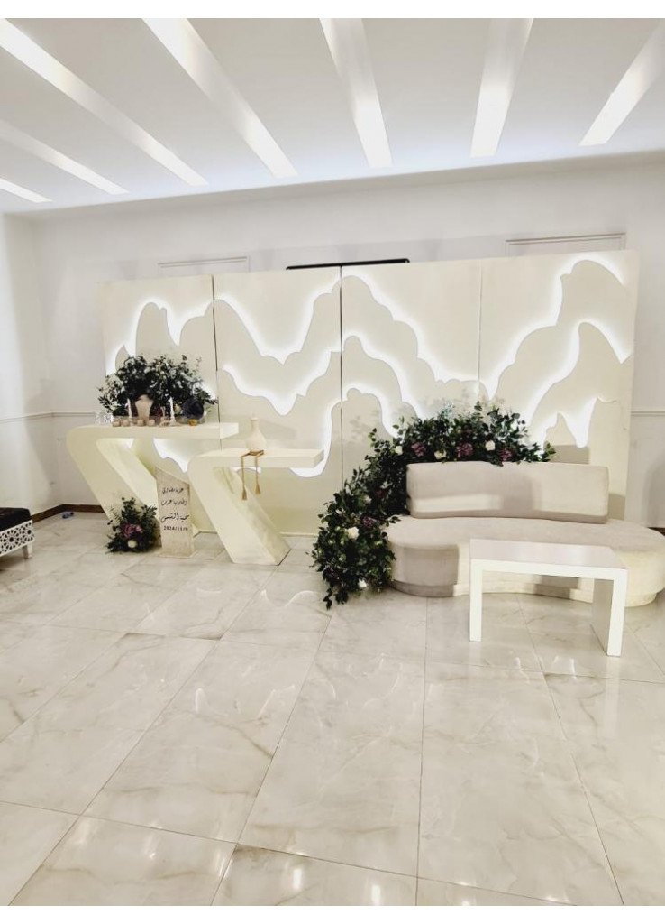 كـــوشــه مع تفــاصيل عــروس خلفيات موجه