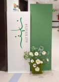 استقبال 2 خلفيه ابيض مع اخضر
