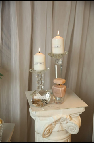 عدد 2 شمعه مع الطباعه ب 50ريال