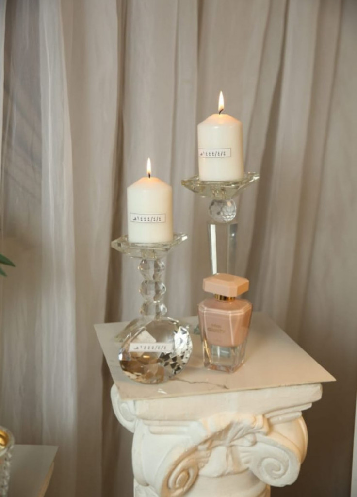 عدد 2 شمعه مع الطباعه ب 50ريال