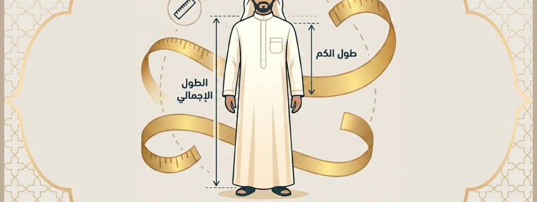دليل القياس الصحيح: كيف تقيس البشت المناسب لك؟