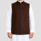 Men’s Cashmere Rabbit Fur Vest – Brown