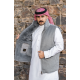 Gray Men's Cashmere Vest