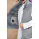 Gray Men's Cashmere Vest