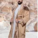 فرو شال سويسرول - بيج أخضر 